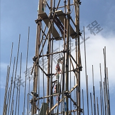 水泥烟囱新建
